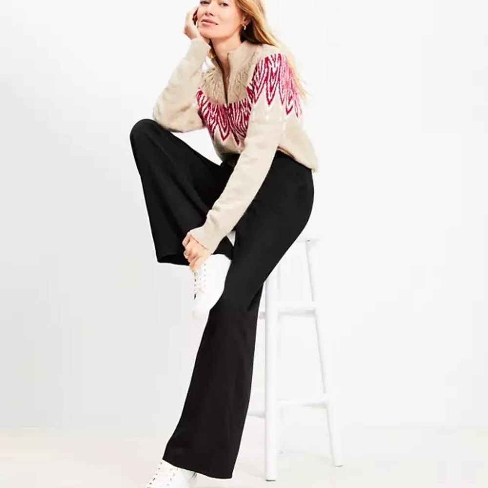 Loft High Rise Trouser Jean - Picture 2 of 4